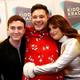 From left: Spy Kid, radio personality Part-Time Justin, Meghan Trainor / via Rick Kern/Getty Images for iHeartMedia